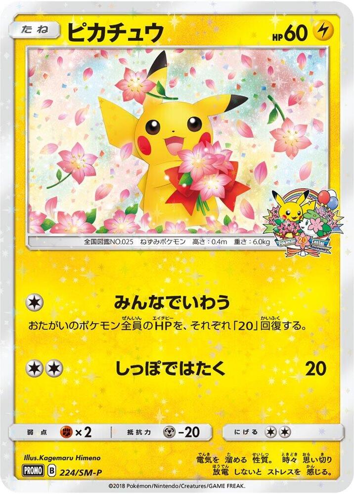 PokeDATA - Check current Pokemon card values for Pikachu 224!